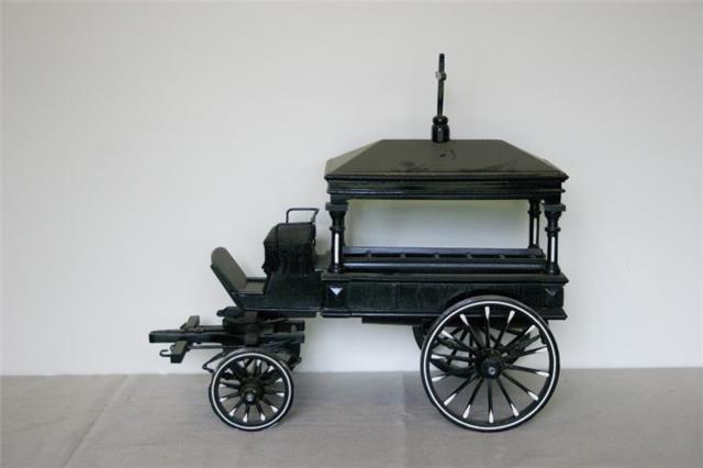 Miniatuur lijkwagen, Karrenmuseum Essen